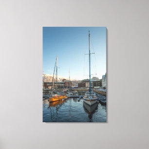 Tromso Norwegen Leinwanddruck