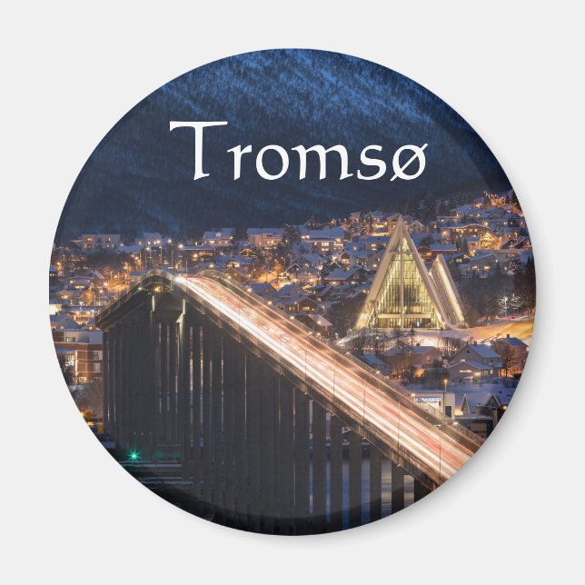 Tromso Norwegen Magnet (Vorne)