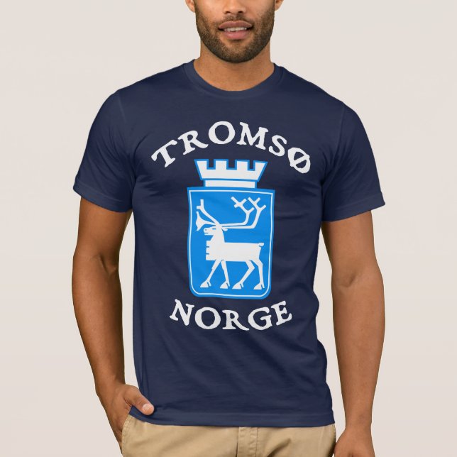 Tromsø, Norwegen (Norge) T-Shirt (Vorderseite)