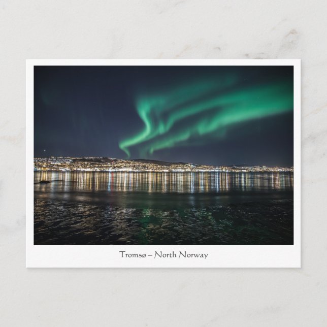 Tromso Norwegen Postkarte (Vorderseite)