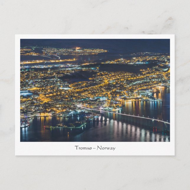 Tromso Norwegen Postkarte (Vorderseite)