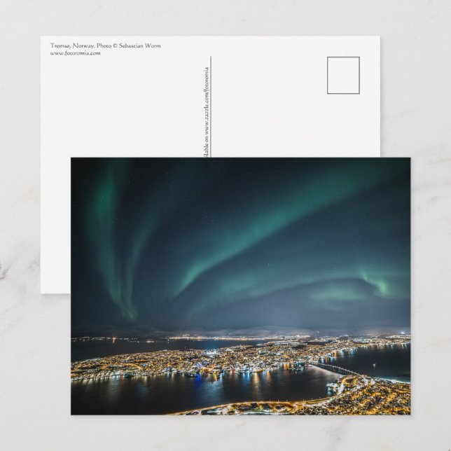 Tromso Norwegen Postkarte (Vorne/Hinten)