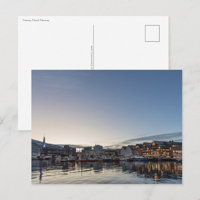 Tromso Norwegen Postkarte (Vorne/Hinten)