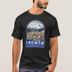 Tromso Norwegen Reisen Vintag T-Shirt