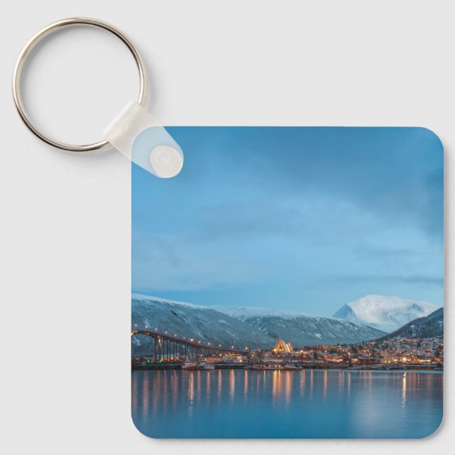 Tromso Norwegen Schlüsselanhänger (Vorderseite)