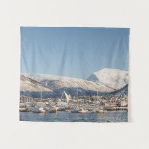 Tromso Norwegen Wandteppich