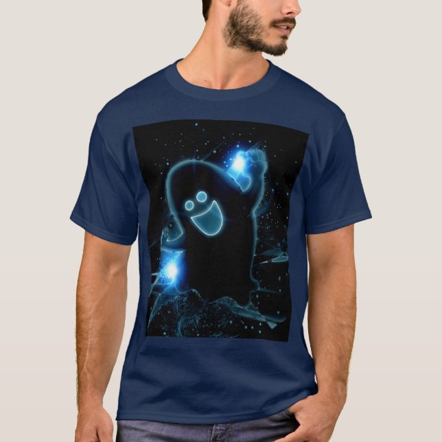 Tron-esqe  Gabbie the Ghost  T-Shirt (Vorderseite)