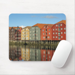 Trondheim Norwegen Karte Mousepad