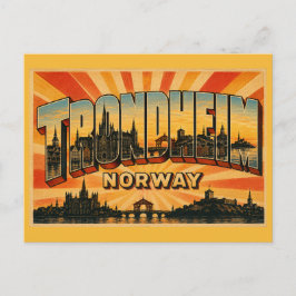Trondheim Norwegen Nidaros-Dom Postkarte