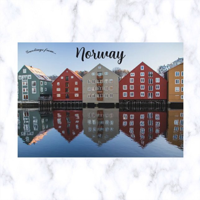Trondheim Norwegen Postcard Postkarte (Von Creator hochgeladen)