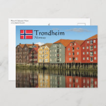 Trondheim Norwegen Postcard