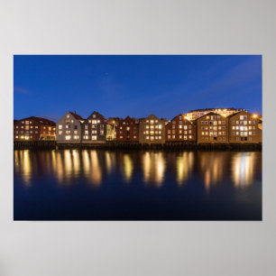 Trondheim Norwegen Poster