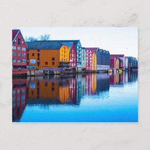Trondheim, Norwegen Postkarte