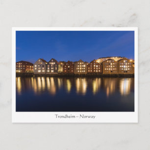 Trondheim Norwegen Postkarte