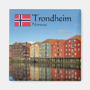 Trondheim Norwegen Souvenir Magnet
