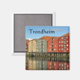Trondheim Norwegen Souvenir Magnet