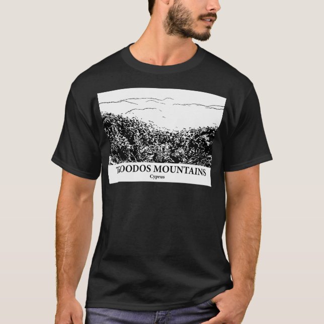 Troodos Mountains - Cyprus Active T-Shirt (Vorderseite)