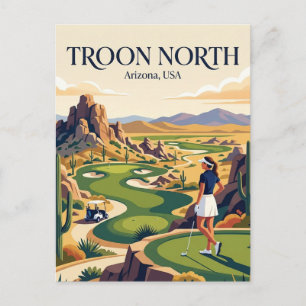Troon North Golf Club USA Postkarte