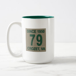 Troop 79 Patch Zweifarbige Tasse