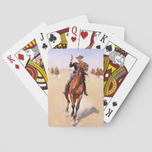Trooper der Ebenen (Cowboy-Pferdereiter) Spielkarten