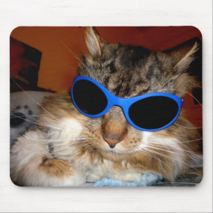 "Trooper die Katzen-" cooler Typ! Mousepad