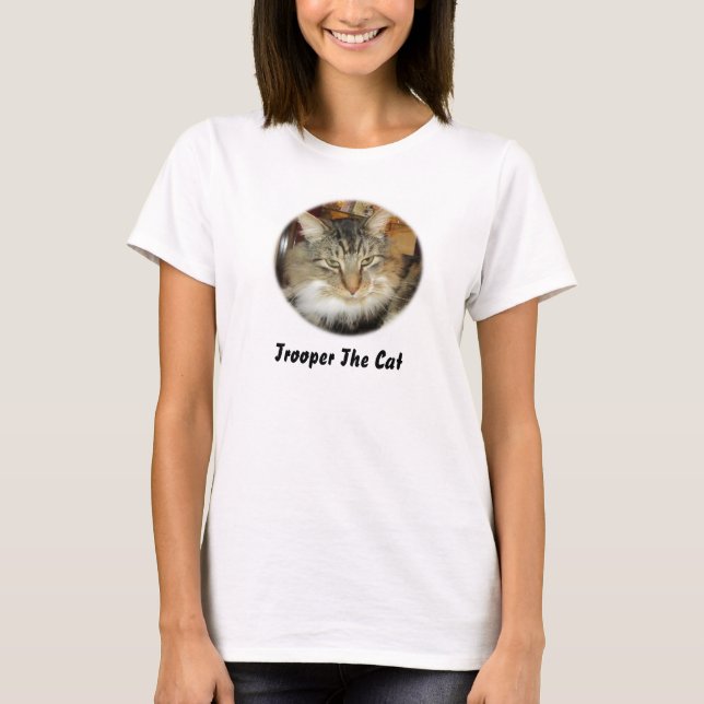 "Trooper die Katzen-" T - Shirt (Vorderseite)