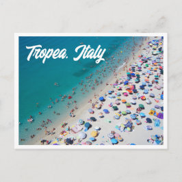 Tropea Italy Aerial Beach Foto Postcard Postkarte