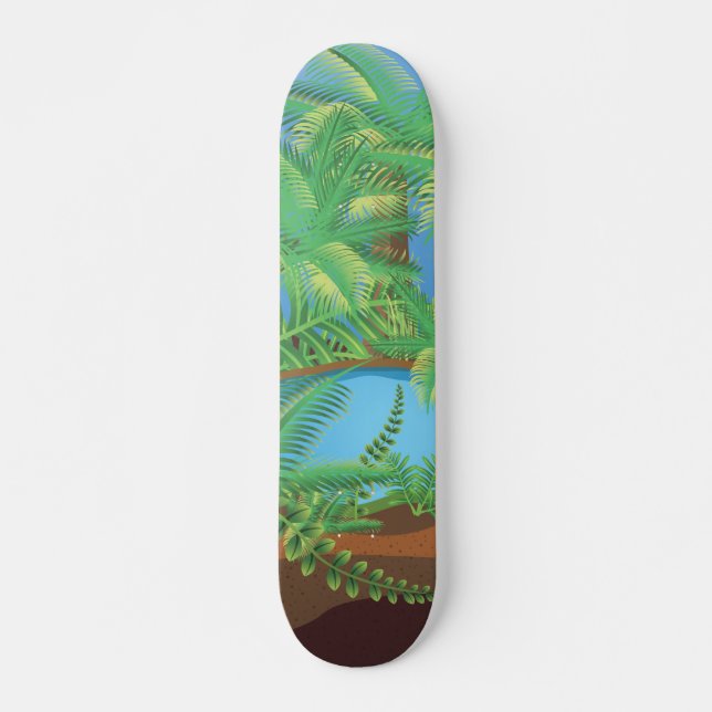 Tropen Skateboard (Vorne)