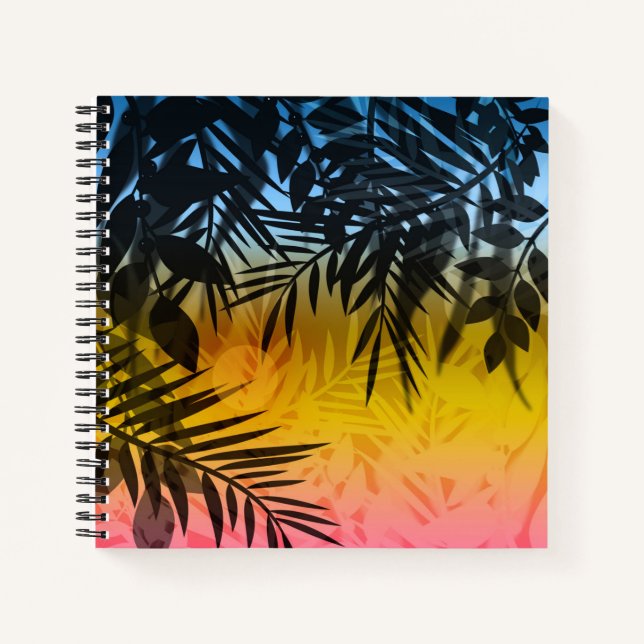 Tropen, Sommer Notizbuch (Vorderseite)