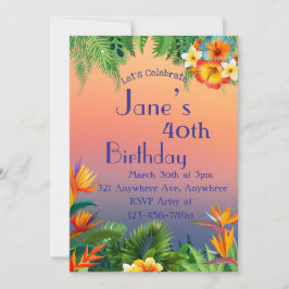 Tropenbrise Einladung