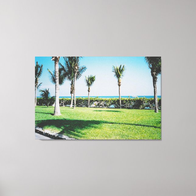 Tropenbrise Leinwanddruck (Vorderseite)