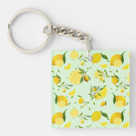 Tropenfarbene Zitrusfrüchte SOMMER Orangenlemon Sl Schlüsselanhänger