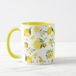 Tropenfarbene Zitrusfrüchte SOMMER Orangenlemon Sl Tasse