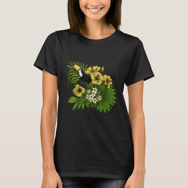 Tropenflora und Fauna 2 T-Shirt (Vorderseite)