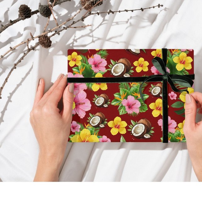 Tropenfloral Geschenkpapier (Von Creator hochgeladen)