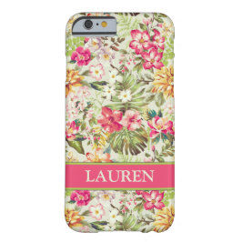 Tropenfloral | Hawaii | PERSONALISIERT Case-Mate iPhone Hülle