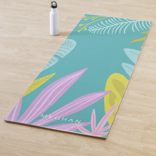 Tropenfolien   Monogramm Yoga Mat Yogamatte