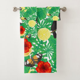 Tropengarten Badhandtuch Set