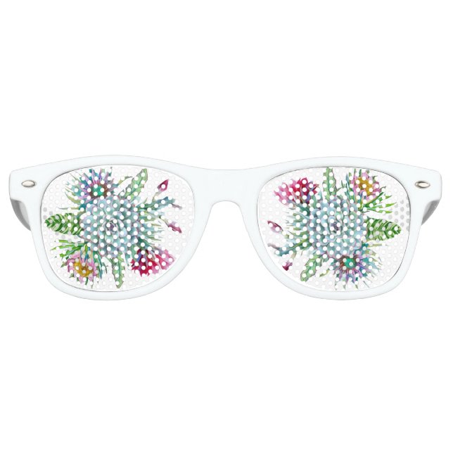 Tropengarten Partybrille (Vorderseite)