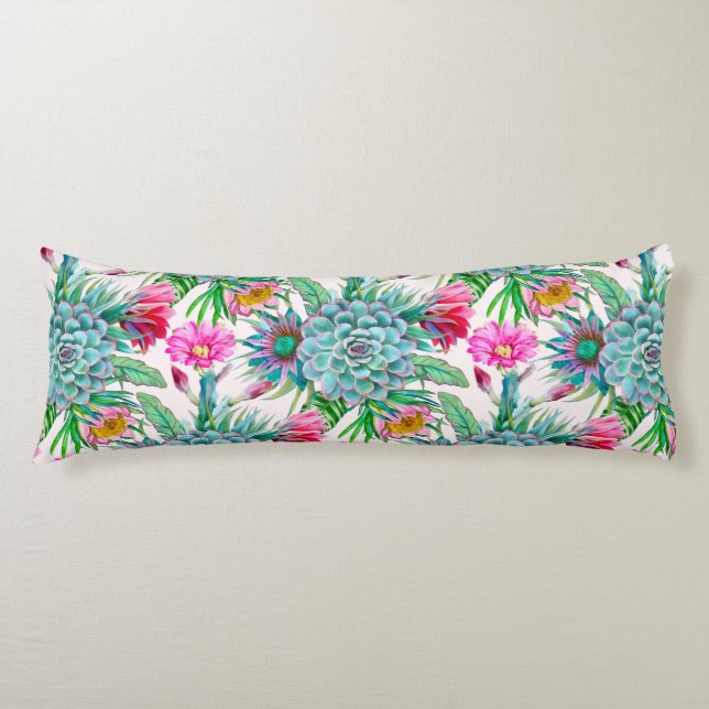 Tropengarten Seitenschläferkissen (Vorderseite)