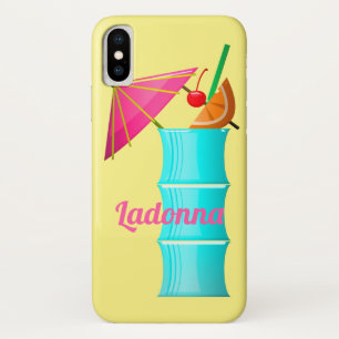 Tropengetränk Hawaiianischer Cocktail gelb, blau p Case-Mate iPhone Hülle