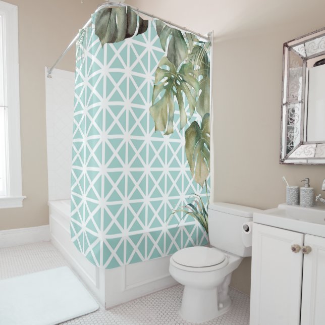 Tropengitter des MCM Duschvorhang (Beispiel)