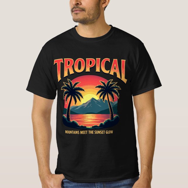 Tropenglühen T-Shirt (Vorderseite)