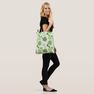 Tropengrün auf der Tasche