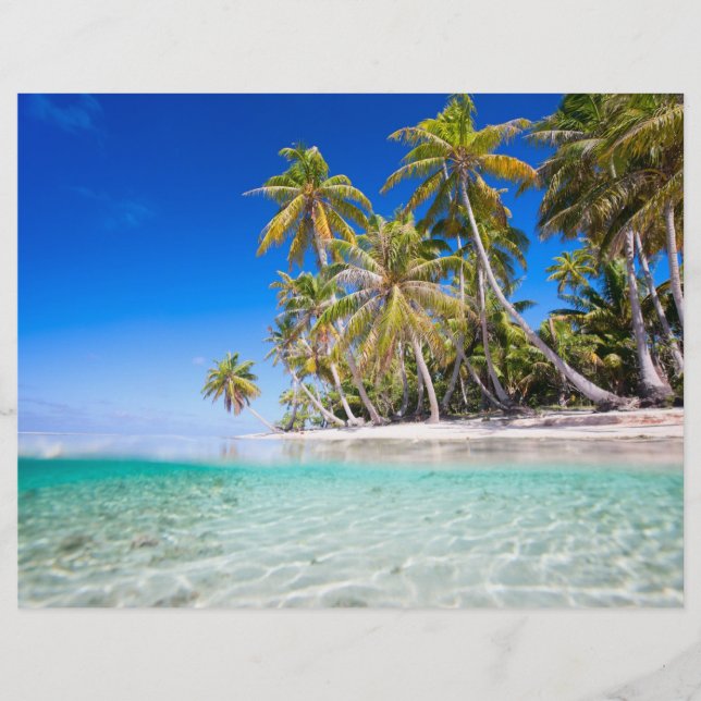 Tropeninsel Flyer (Vorne)