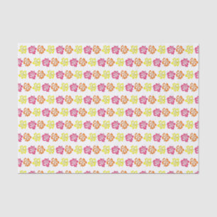 Tropeninsel Luau Pink Hawaiianischer Hibiskus Seidenpapier