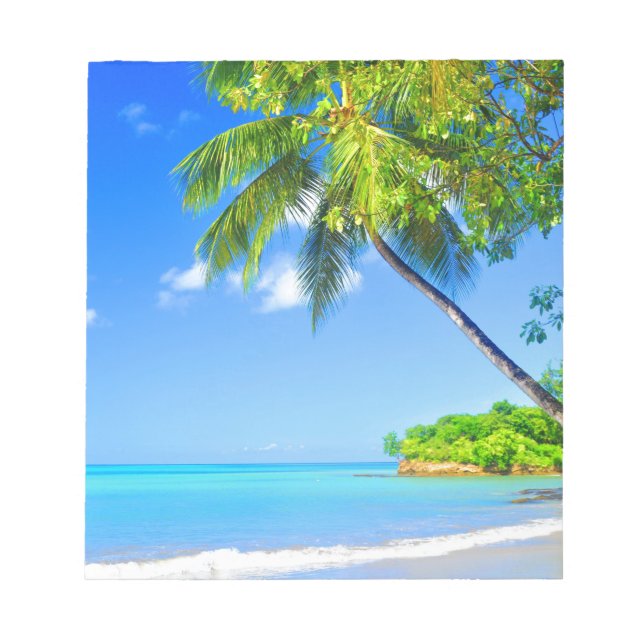 Tropeninsel Notizblock (Vorderseite)