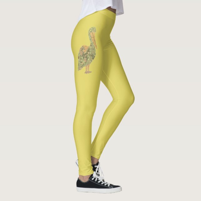 Tropenkrane Leggings (Rechts)