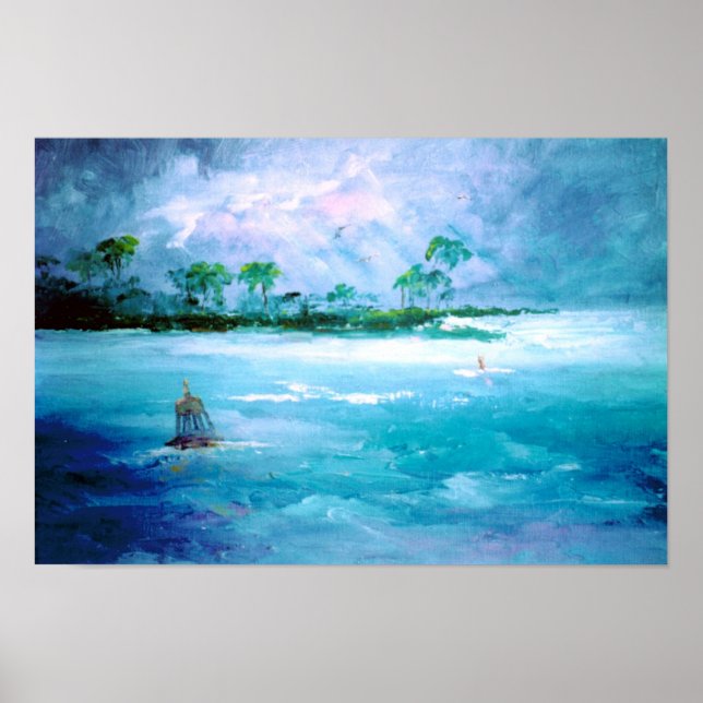 Tropenmeer Poster (Vorne)