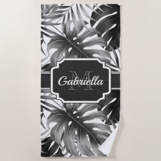 Tropenmuster Strandtuch